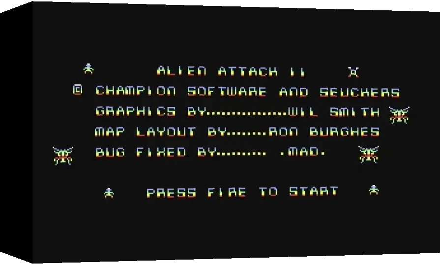 Alien Attack II — box-3D (WOR)