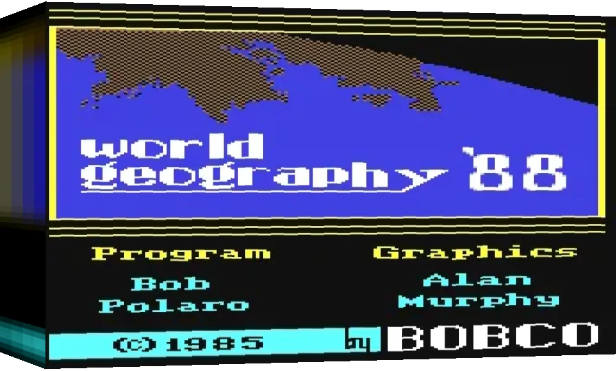 World Geography '88 — box-3D (WOR)