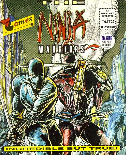 Ninja Warriors, The box art