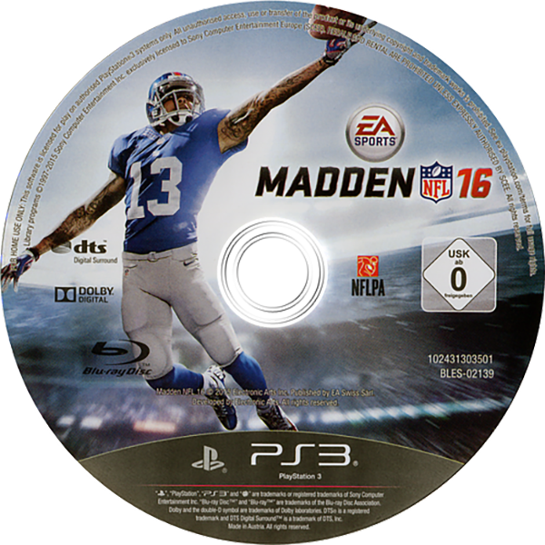 Madden NFL 16 — support-texture (EU)