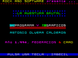 Aventura Brutal, La — sstitle (WOR)