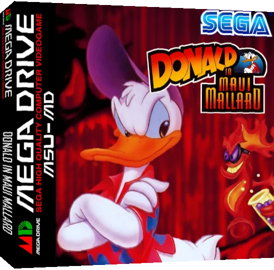 Donald in Maui Mallard — box-3D (WOR)