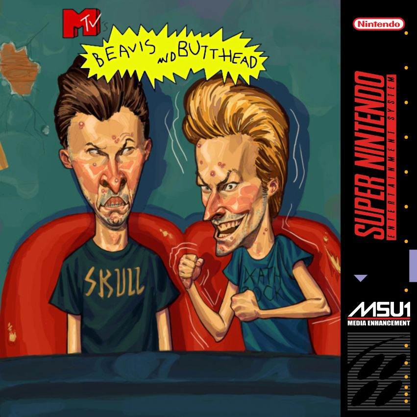 Beavis and Butt-Head box art