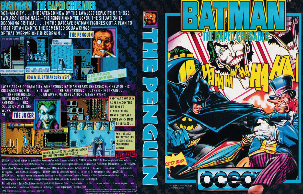 Batman - The Caped Crusader — box-texture (EU)