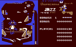 Chupacabra Jazz Retro Pin — ss (WOR)