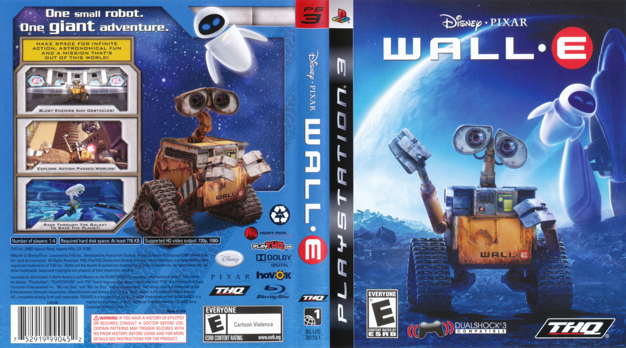 Disney-Pixar WALL-E — box-texture (US)