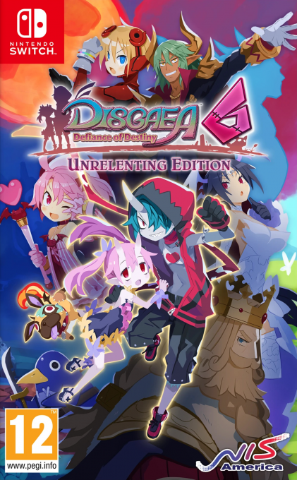 Disgaea 6 - Defiance of Destiny — box-2D (EU)