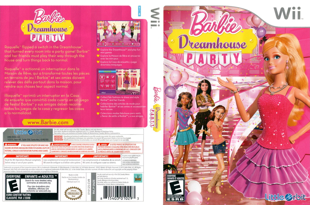 Barbie Dreamhouse Party — box-texture (US)