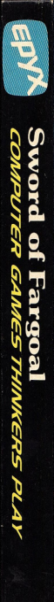 The Sword of Fargoal — box-2D-side (US)