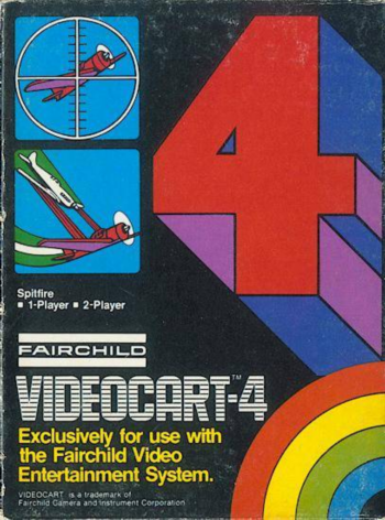 Videocart-4 - Spitfire — box-2D (US)
