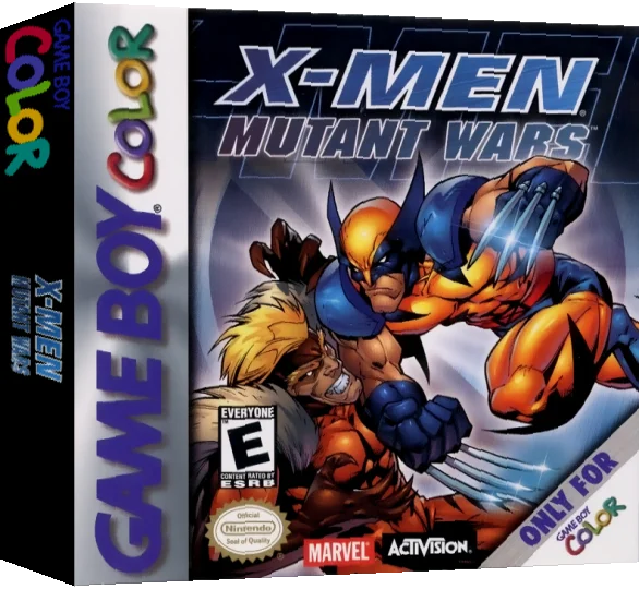 X-Men - Mutant Wars — box-3D (US)
