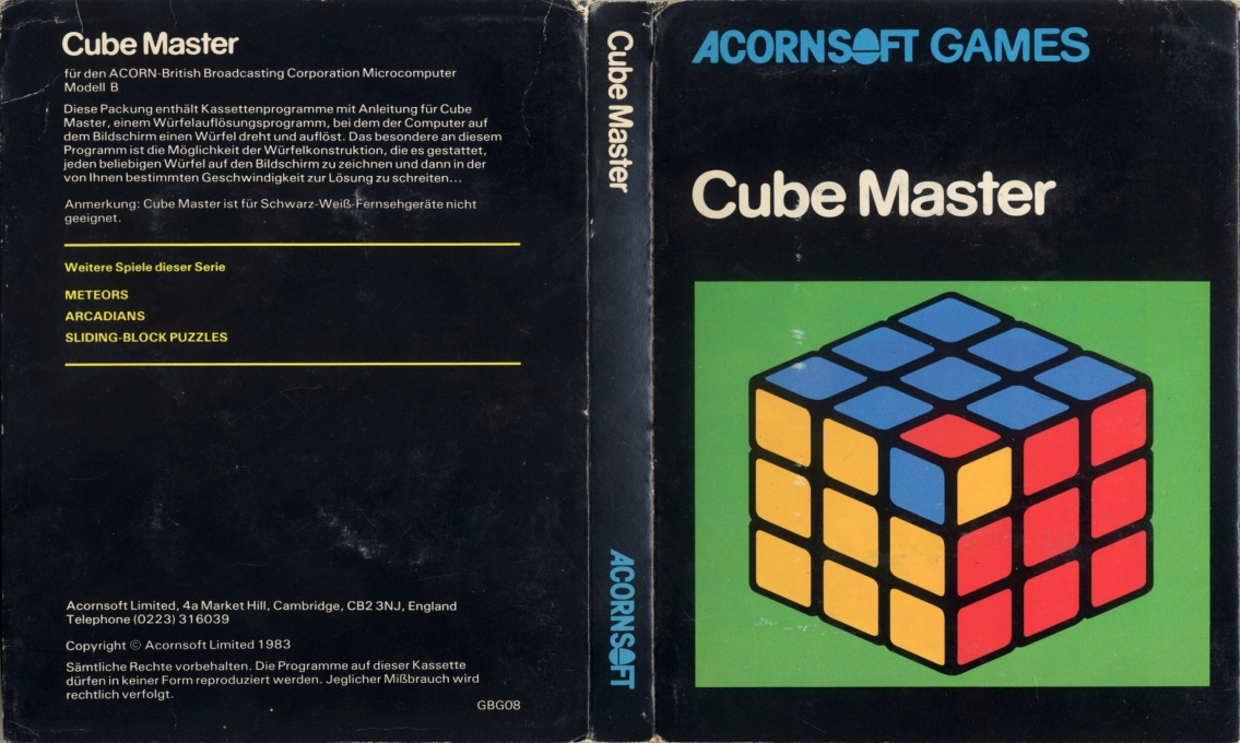 Cube Master — box-texture (DE)