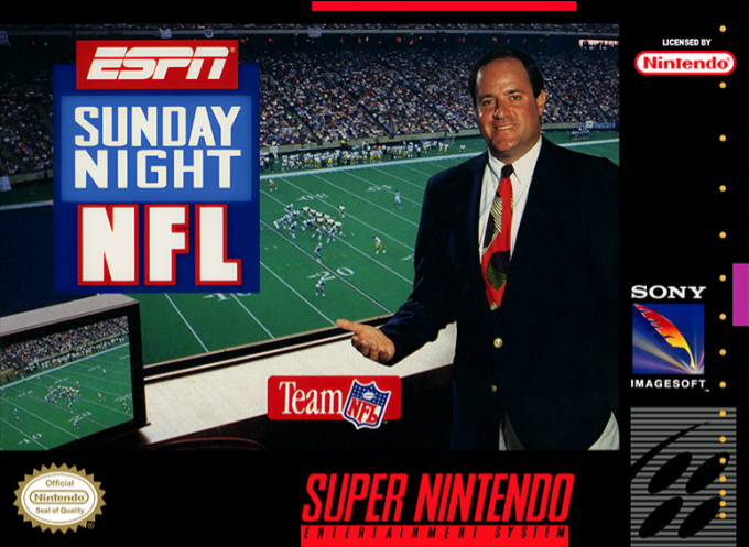 ESPN Sunday Night NFL box art