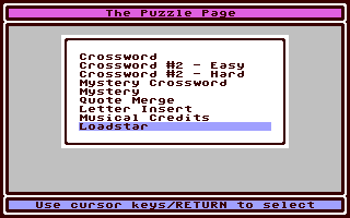 The Puzzle Page #095 — ss (WOR)