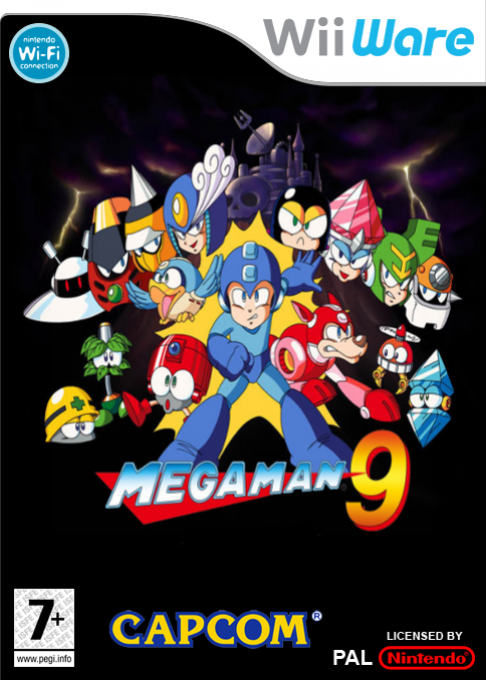 Mega Man 9 - The Ambition's Revival — box-2D (EU)