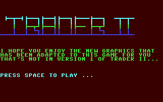 Trader II — sstitle (WOR)