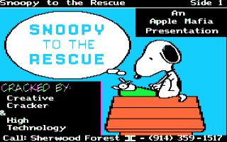 Snoopy to the Rescue — sstitle (WOR)