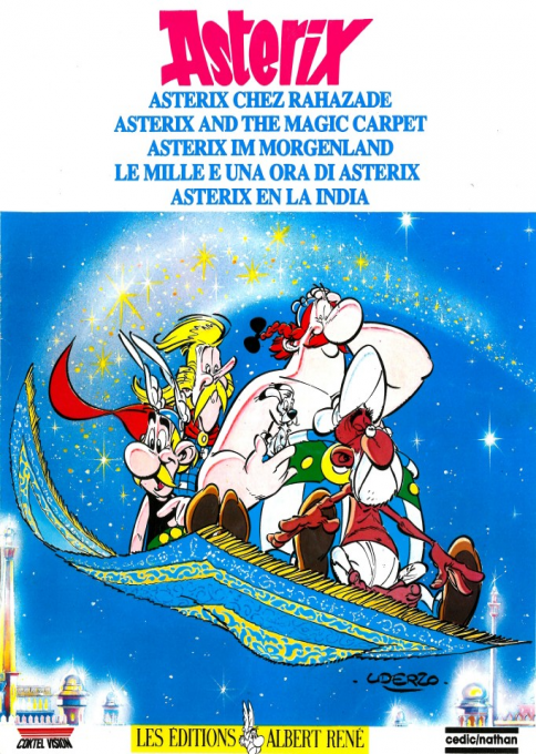 Astérix chez Rahàzade — box-2D (EU)