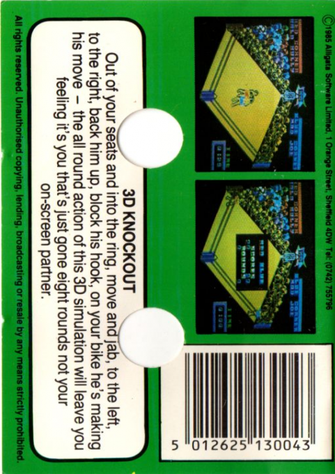 3d Knockout! — box-2D-back (EU)