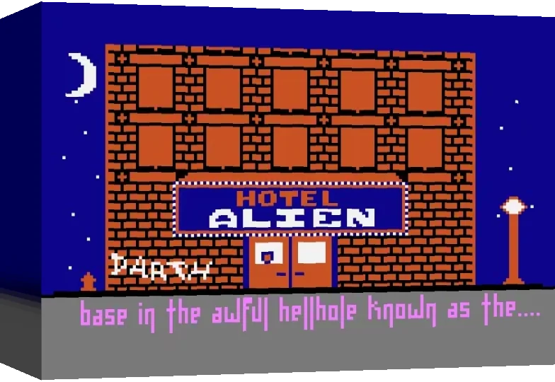 Hotel Alien — box-3D (WOR)