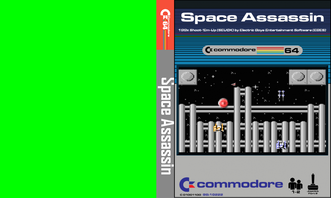 Space Assassin — box-texture (CUS)