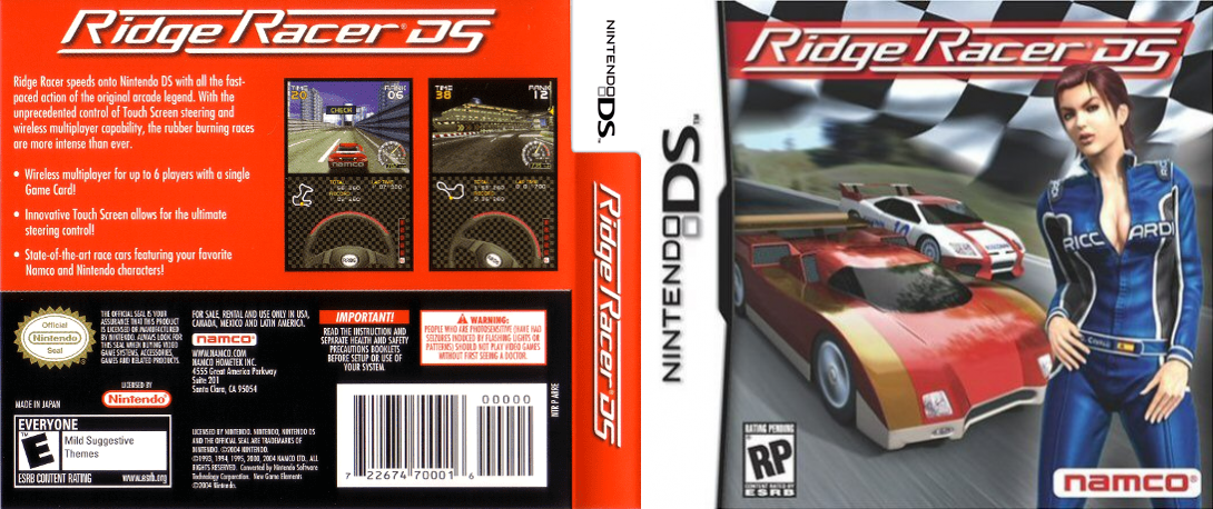 Ridge Racer DS — box-texture (US)