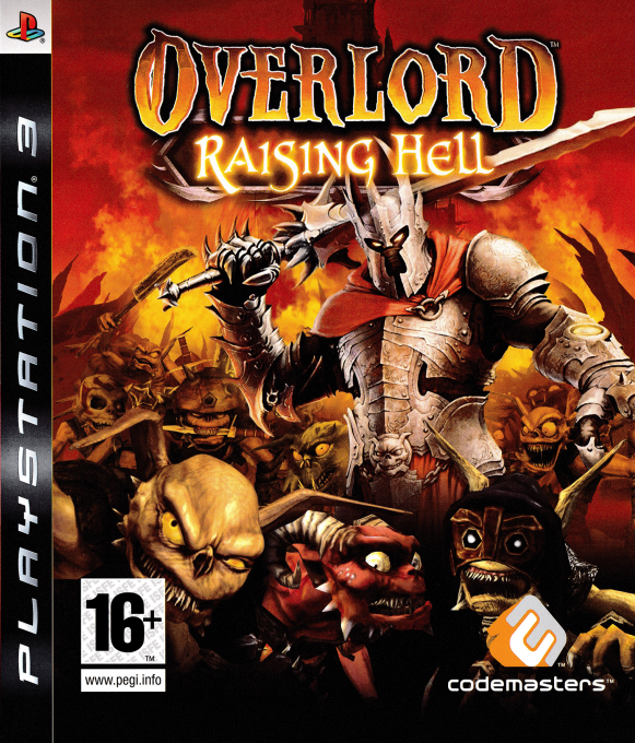 Overlord - Raising Hell — box-2D (EU)