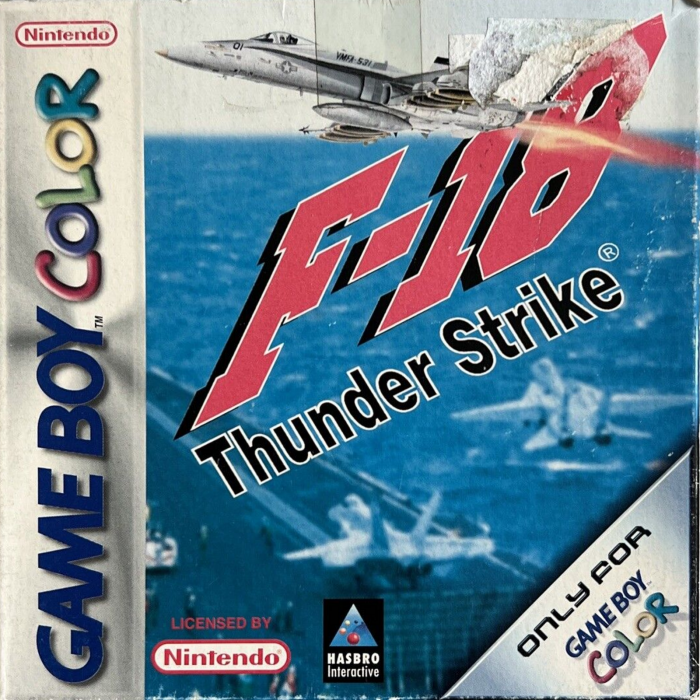 F-18 Thunder Strike — box-2D (DE)