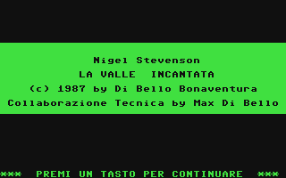 Nigel Stevenson : La Valle Incantata — sstitle (IT)