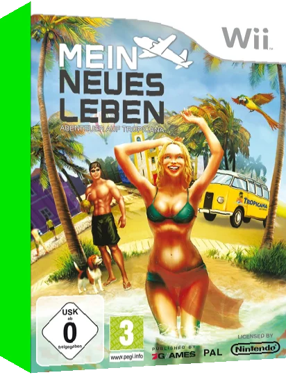 Mein neues Leben - Abenteuer auf Tropicana — box-3D (DE)