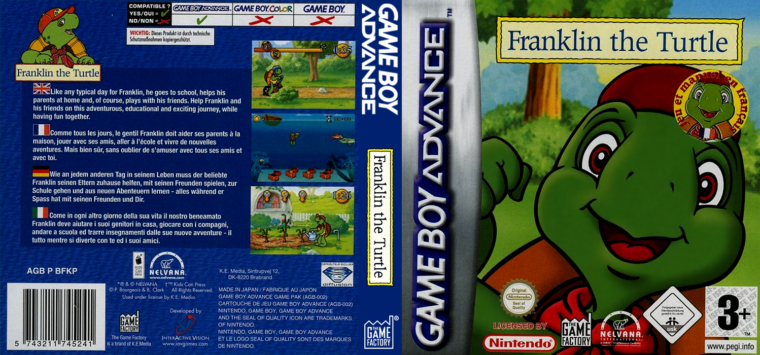 Franklin The Turtle — box-texture (EU)