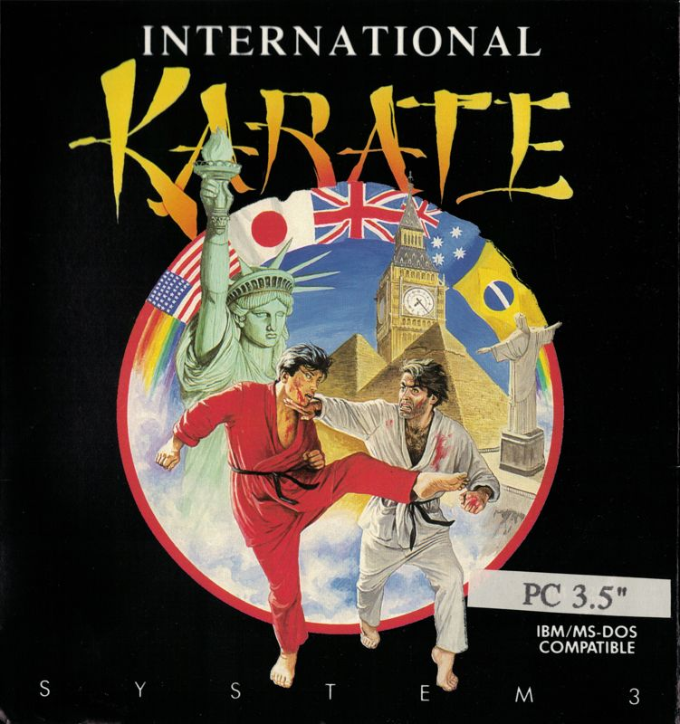 International Karate — box-2D (EU)