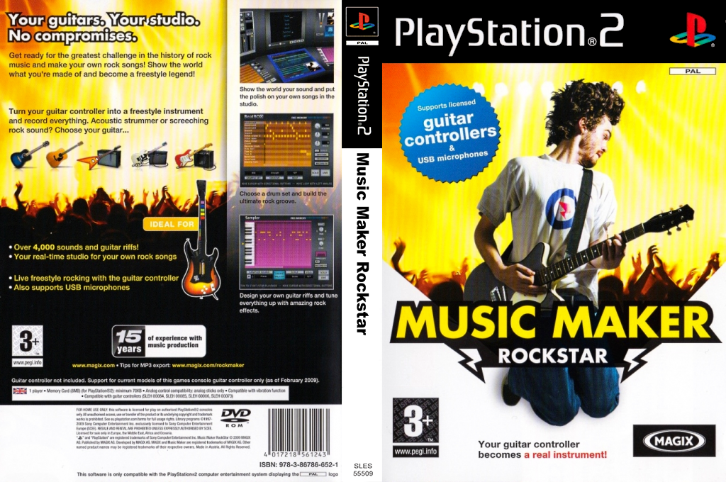 Music Maker - Rockstar — box-texture (EU)