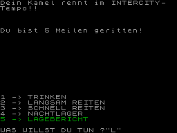 Kamelreiten — ss (WOR)