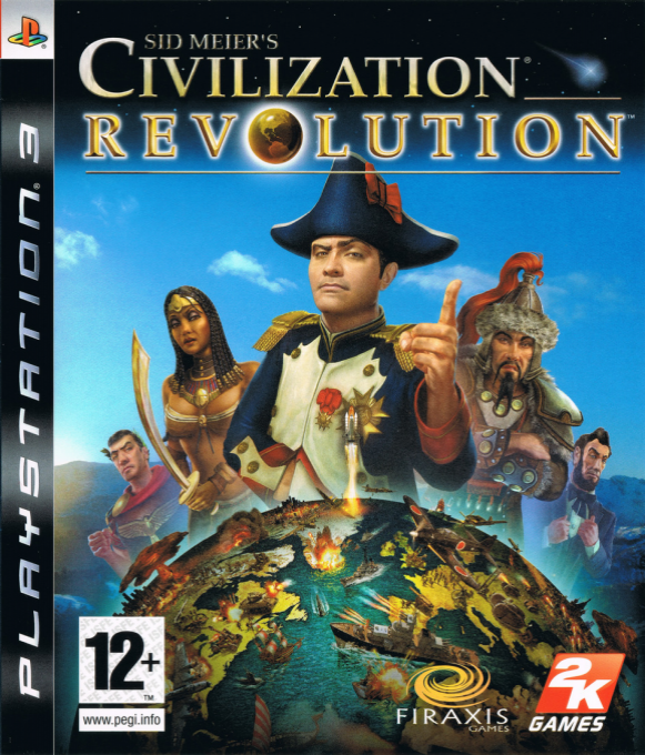 Sid Meier's Civilization Revolution — box-2D (SP)