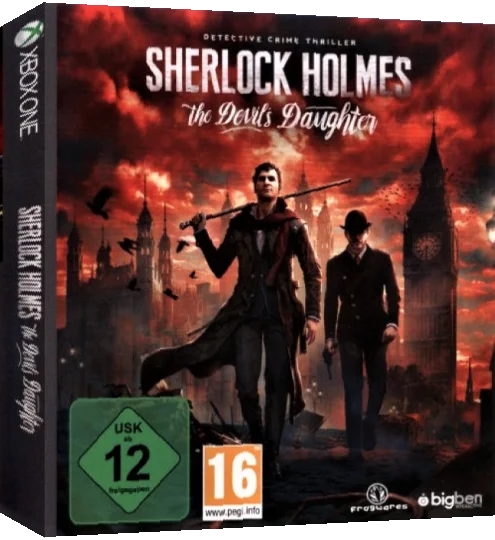 Sherlock Holmes: The Devil's Daughter — box-3D (EU)