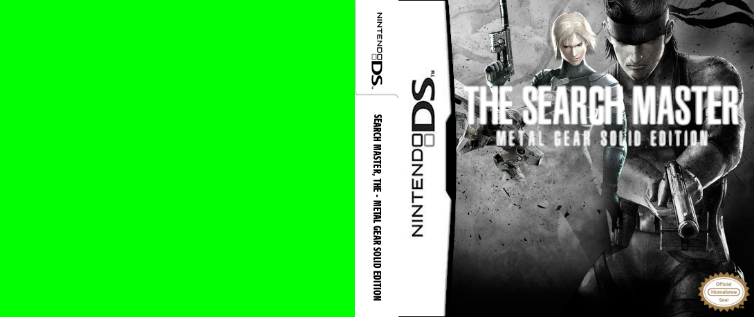 Search Master, The - Metal Gear Solid Edition — box-texture (WOR)