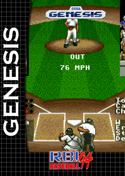 R.B.I. Baseball 94 — box-2D (SS)