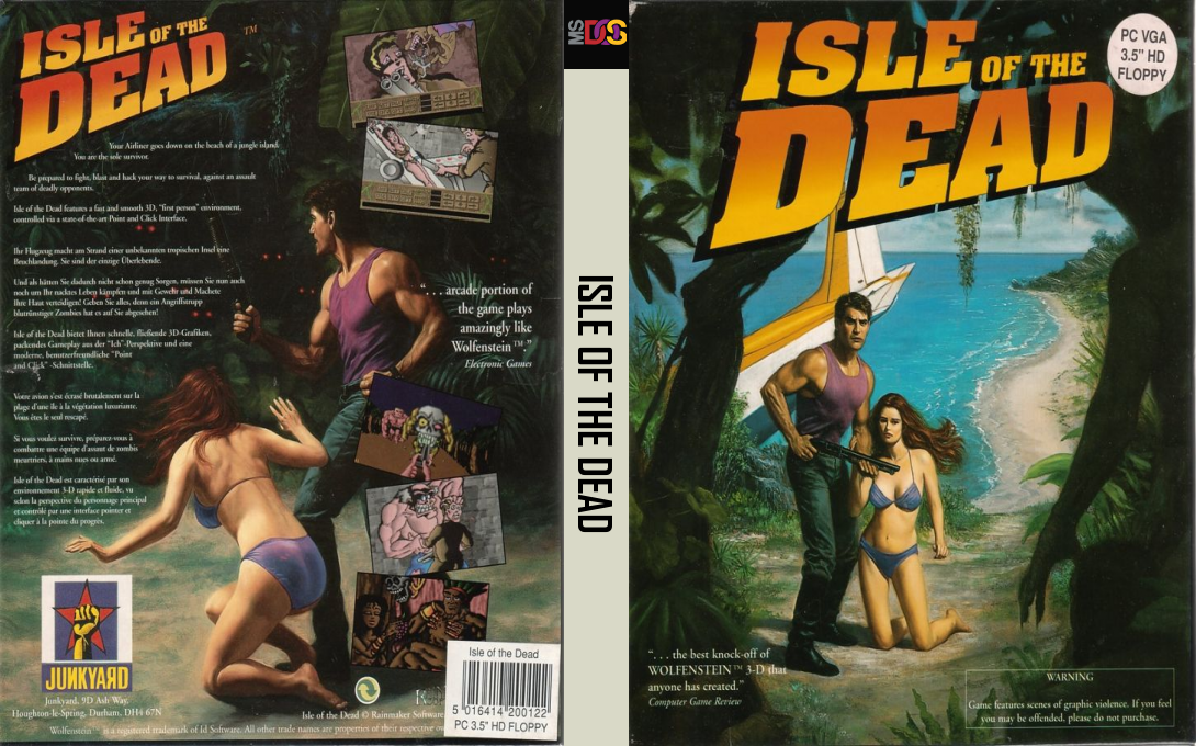 Isle Of The Dead — box-texture (EU)