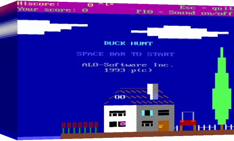 Duck Hunt — box-3D (WOR)