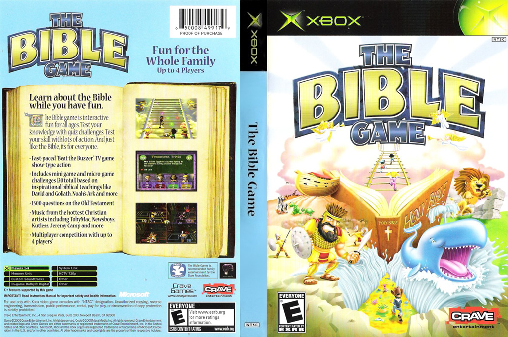 Bible Game, The — box-texture (US)