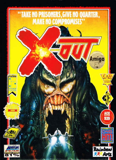 X-Out box art