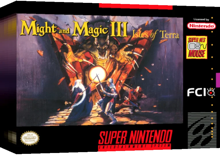 Might and Magic III - Isles of Terra — box-3D (US)