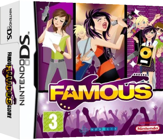 Famous - The Road to Glory! — box-3D (EU)