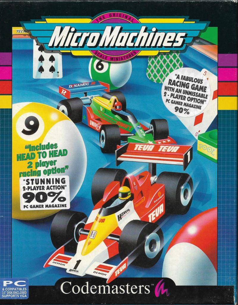 Micro Machines box art