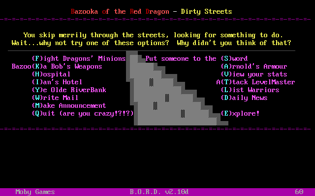 Bazooka of the Red Dragon — ss (WOR)