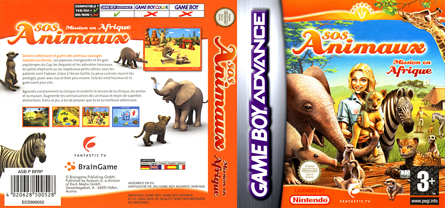 My Animal Centre In Africa — box-texture (FR)