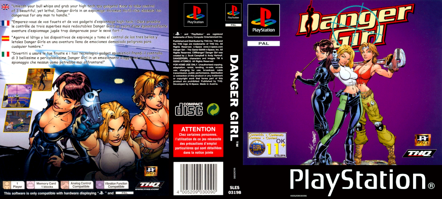 Danger Girl — box-texture (EU)