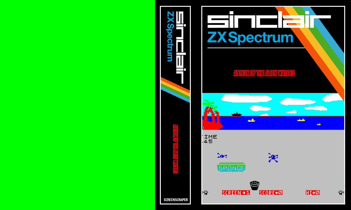 Attack of the Alien Waters — box-texture (SS)
