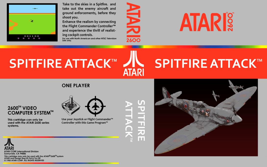Spitfire Attack — box-texture (US)